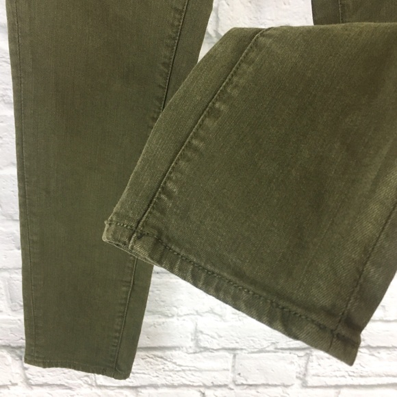 Lucky Brand Charlie Skinny Jeans Green Size 8 / 29 - Picture 5 of 6